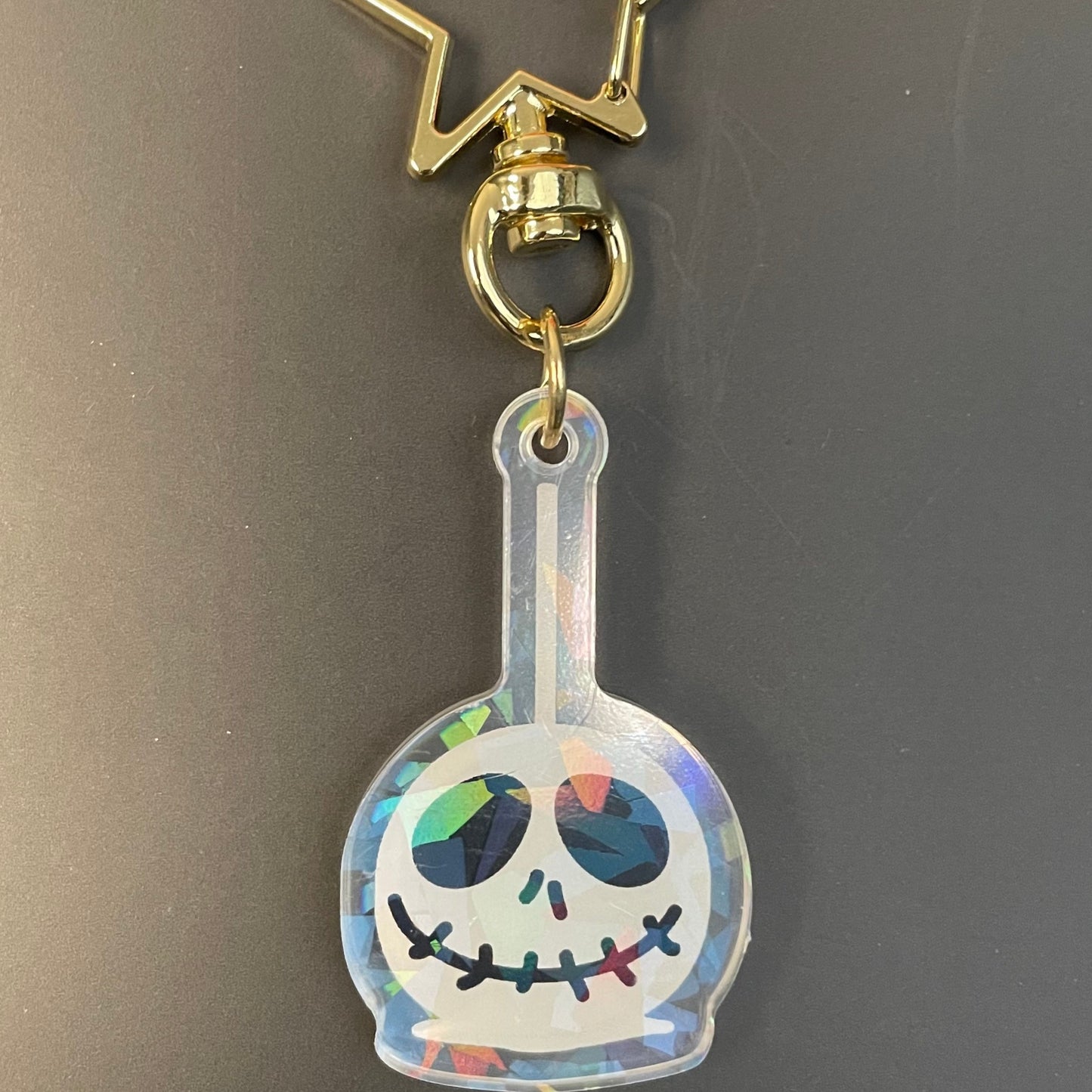 Jack Caramel Apple Holographic Charm