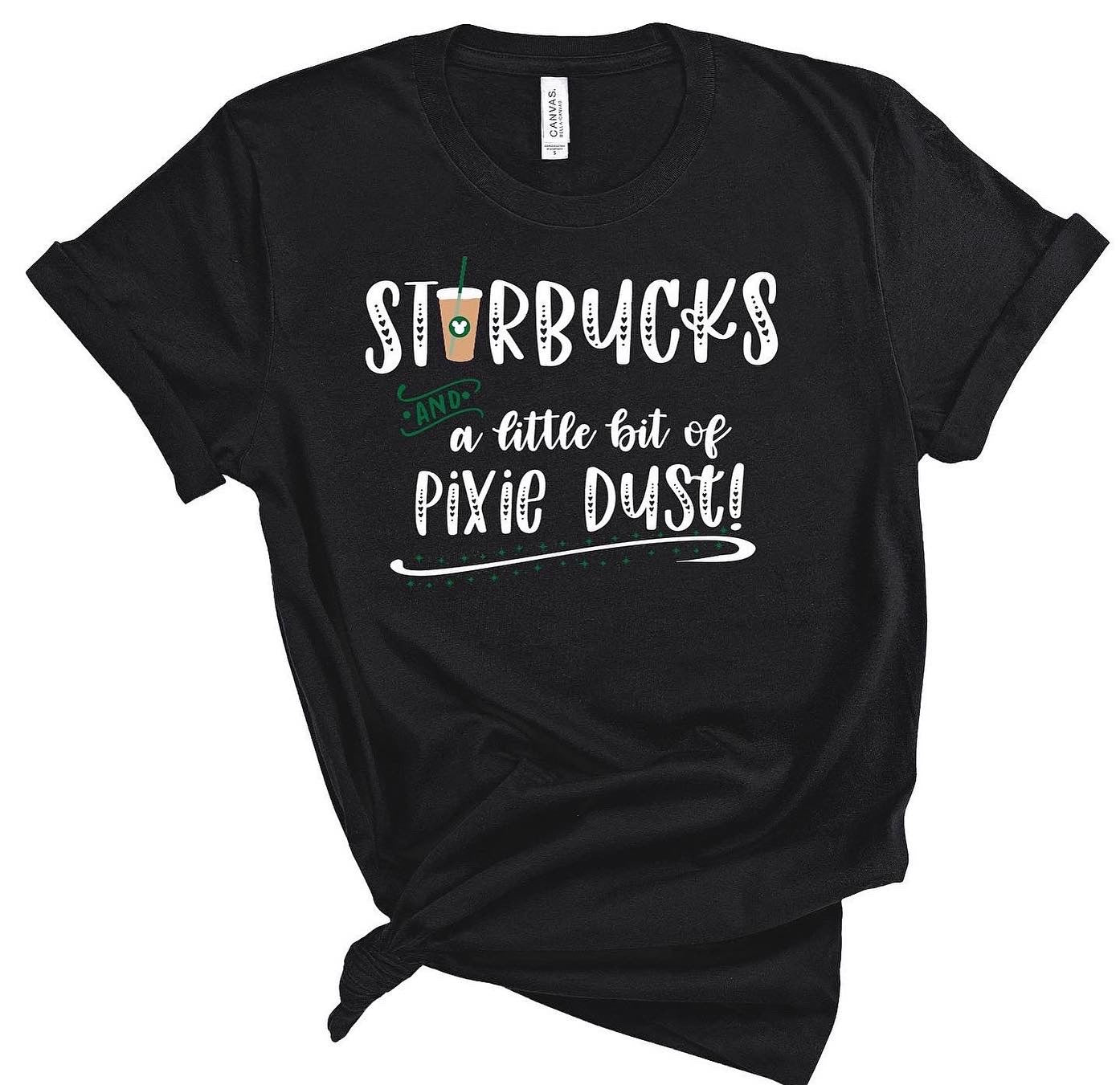 Sbux & Pixie Dust Shirt - Iced Coffee