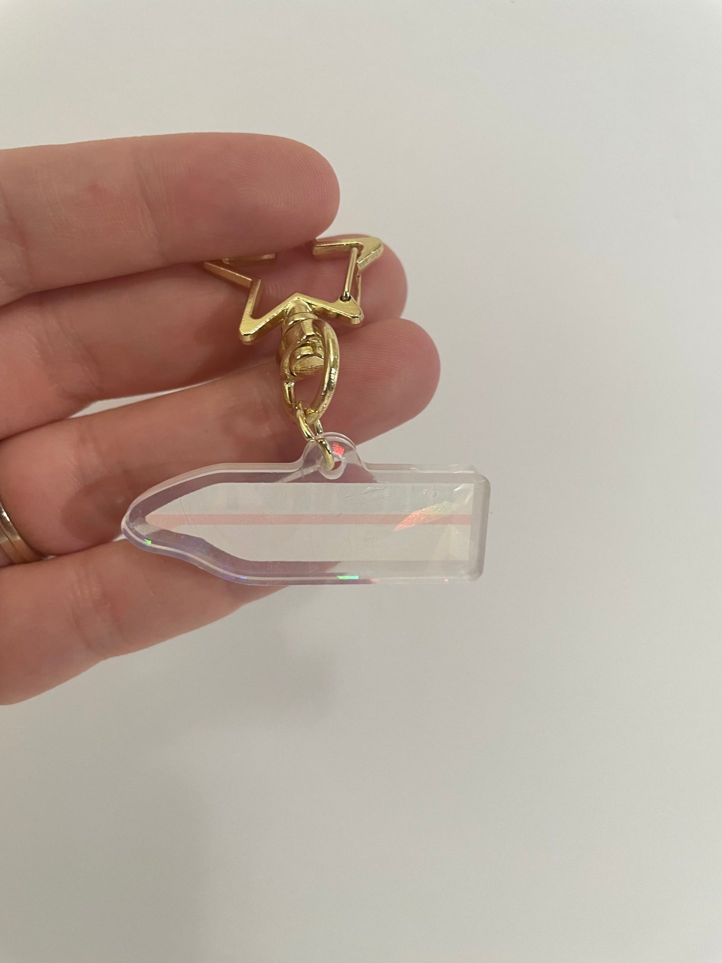 Retro Monorail Holographic Charm