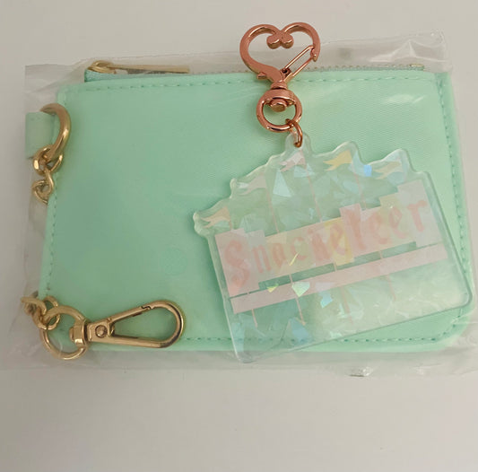 Mint Green Snacketeer Coin Purse