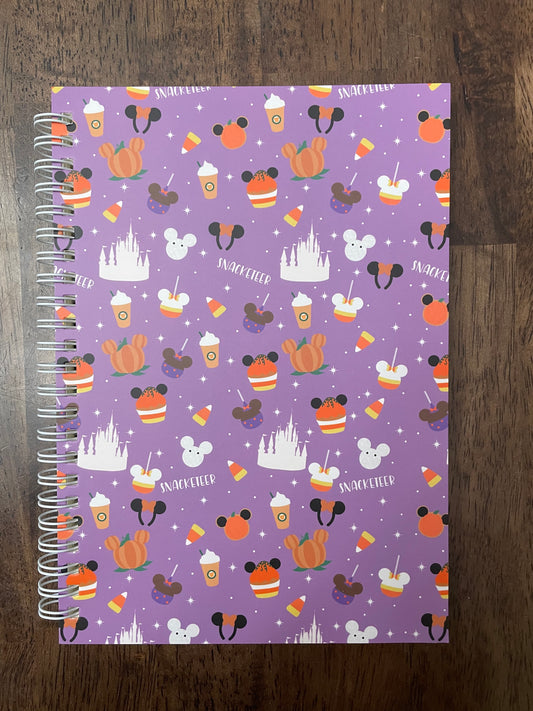 Fall Snacketeer BLANK Sketch Book