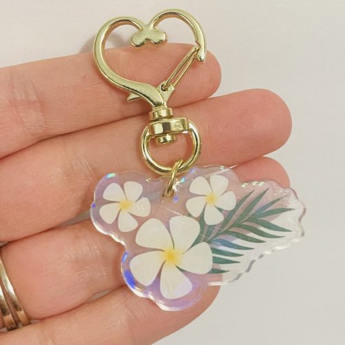 Mouse Flowers Holographic Charm