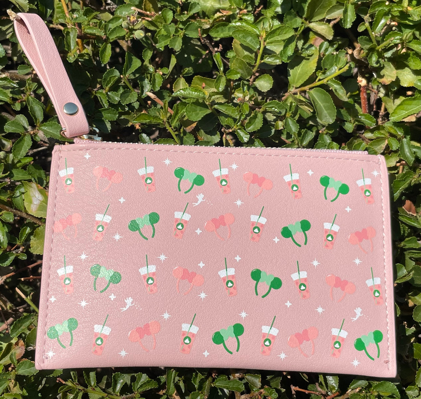 Pink Ears and Cups Coin Purse